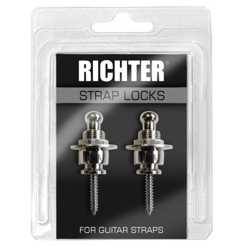 Richter Strap Lock Set Chrome